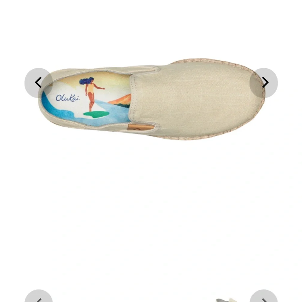 OluKai Kaula Pa'a Slip On Shoes - Women's - 9.5 NWT - Picture 3 of 4